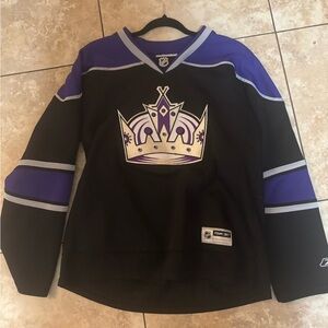 Los Angeles Kings NHL Ice Hockey Reebok Retro Purple Jersey Youth Size XL